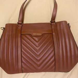 Steve Madden Tan Quilted Tote